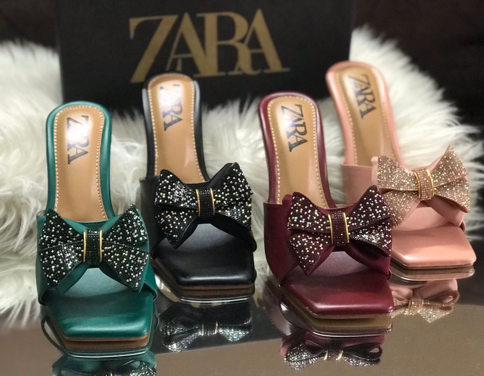 Zara Bow Seirra Heels
