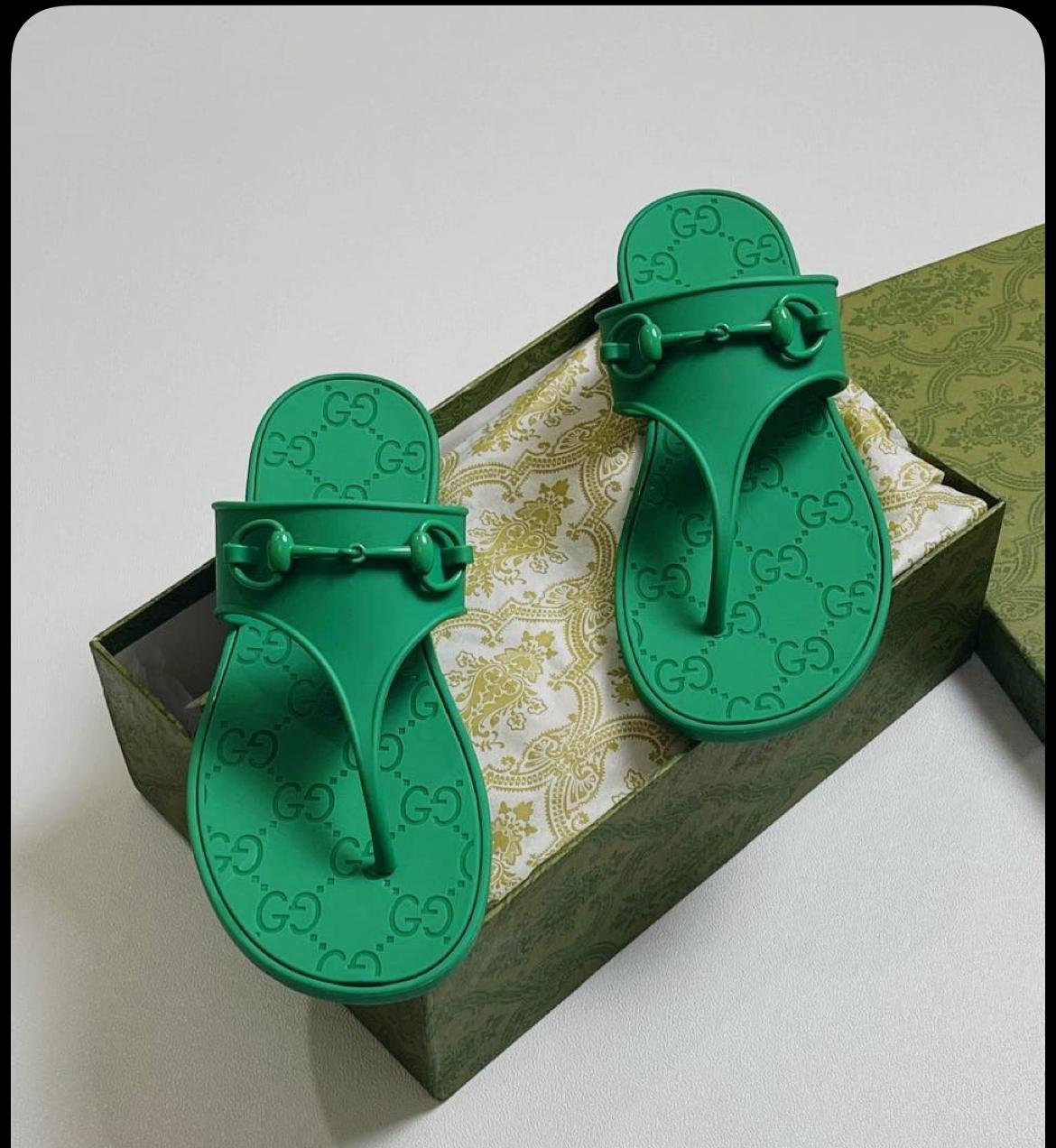 Gg Minorca Thong Sandals
