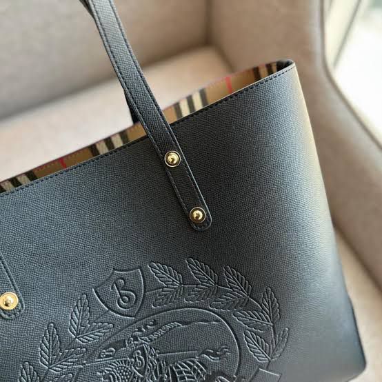 Burberry Crest Tote Bag