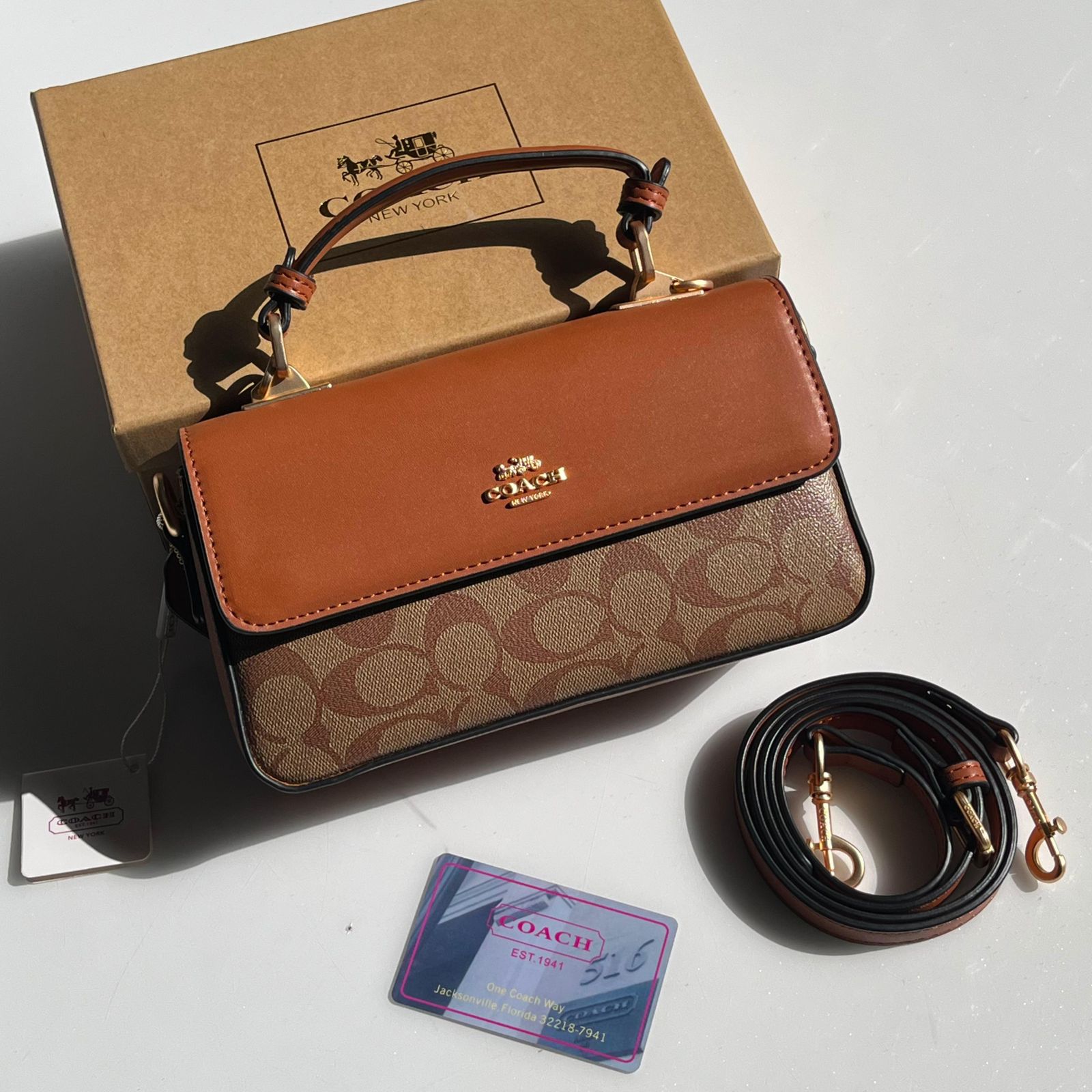 Coach Mini Josie Top Handle Bag