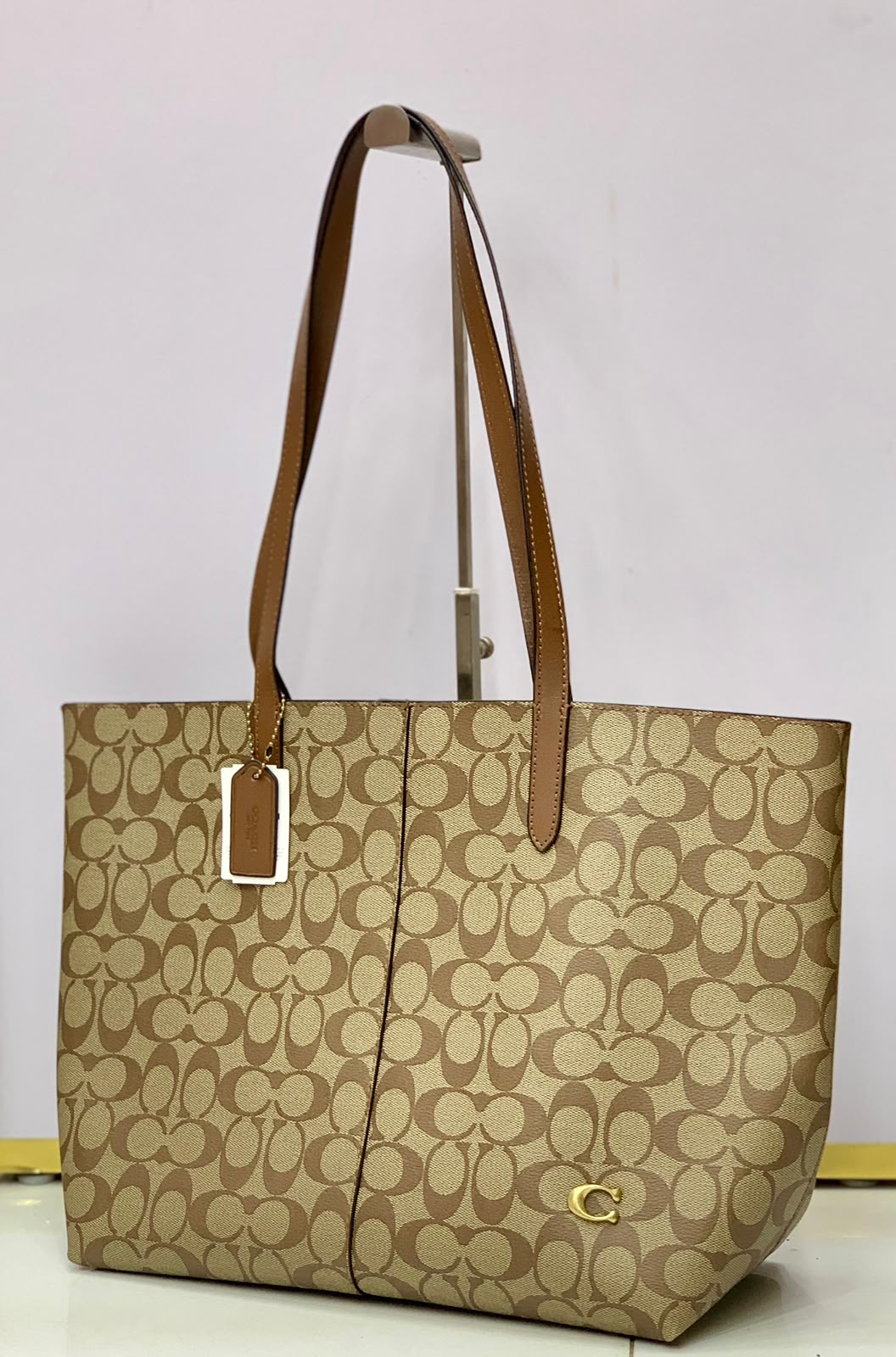 Coach Cowhide Tote