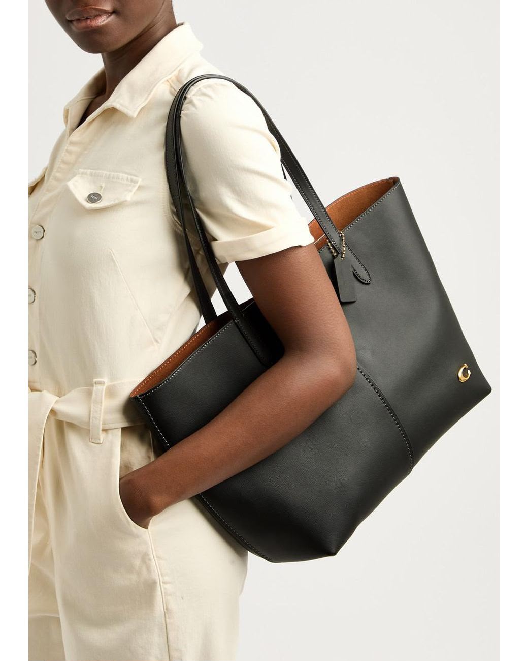 Coach Cowhide Tote