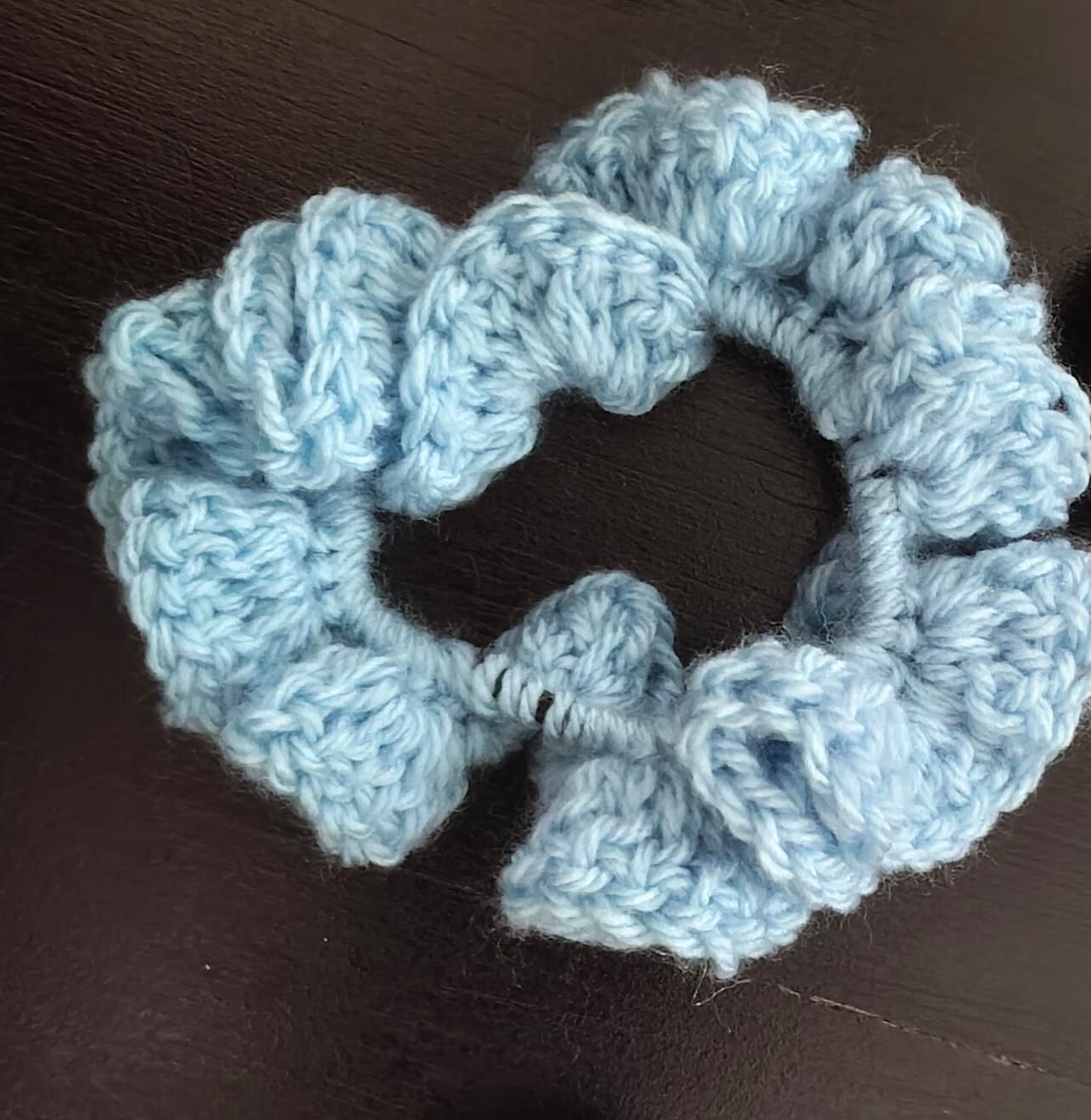 Handmade Crochet Aesthetic Scrunchie