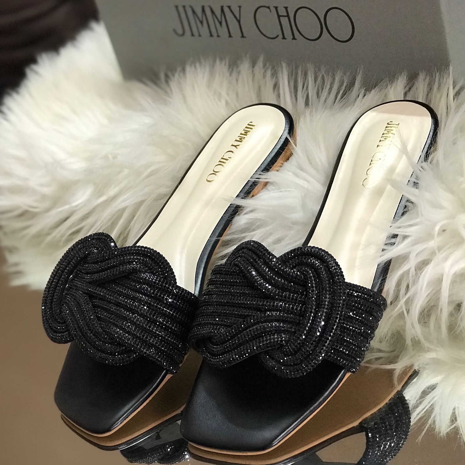 Jc Swarovski Slides
