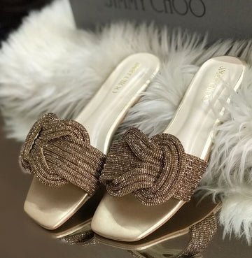 Jc Swarovski Slides
