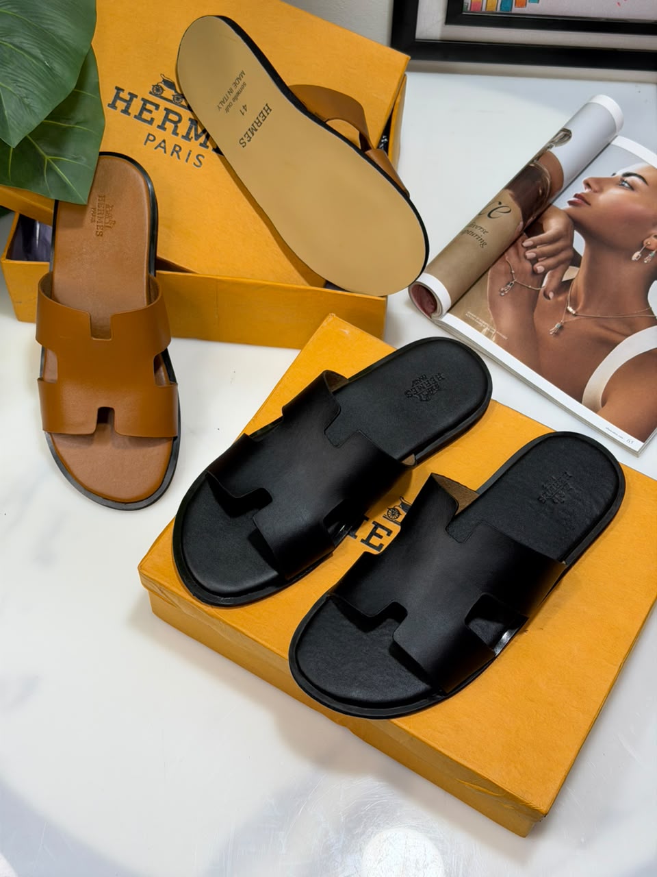Hermes Izmir Men Slides