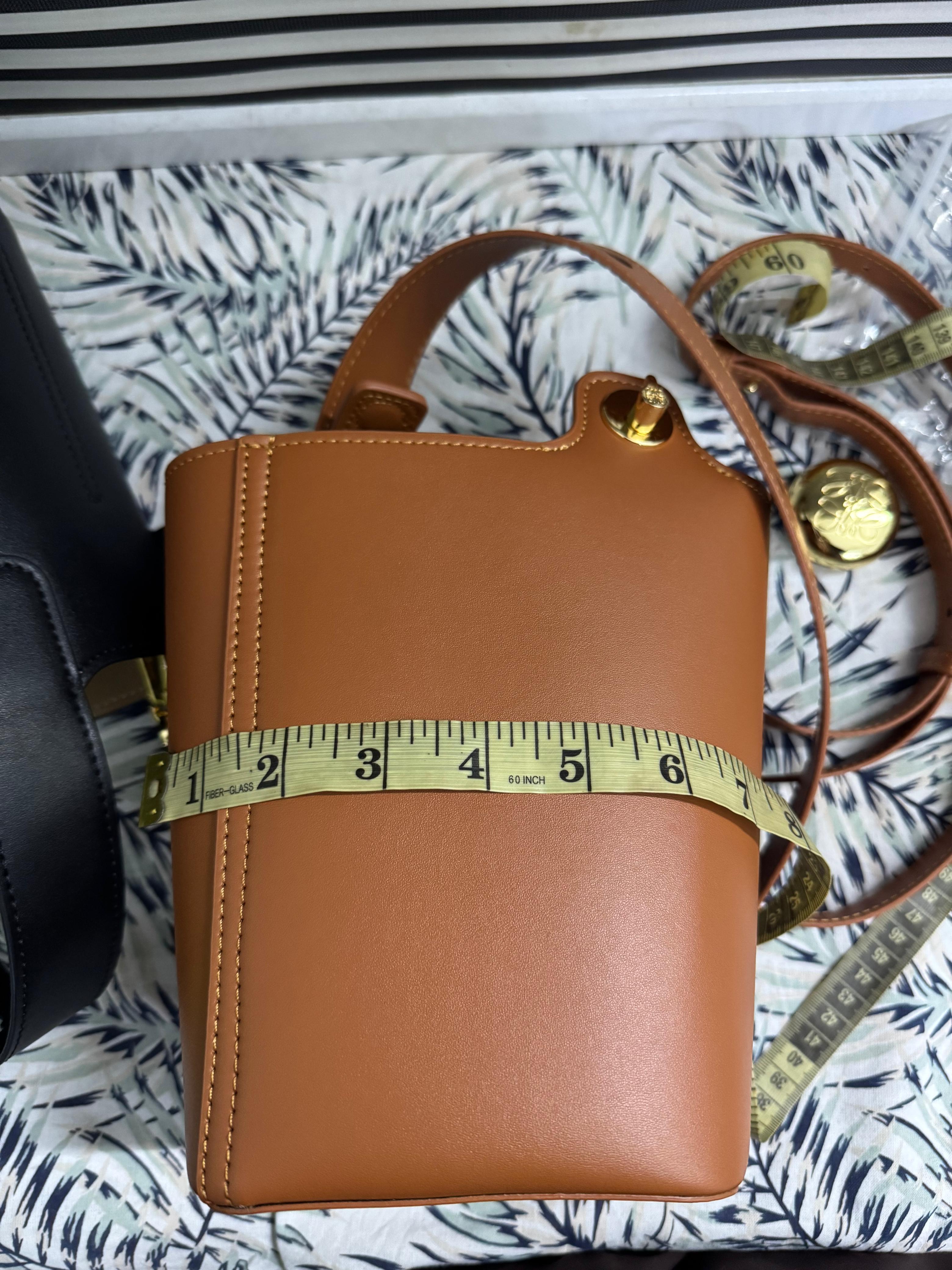 Loewe Mini Pebble Bucket Bag