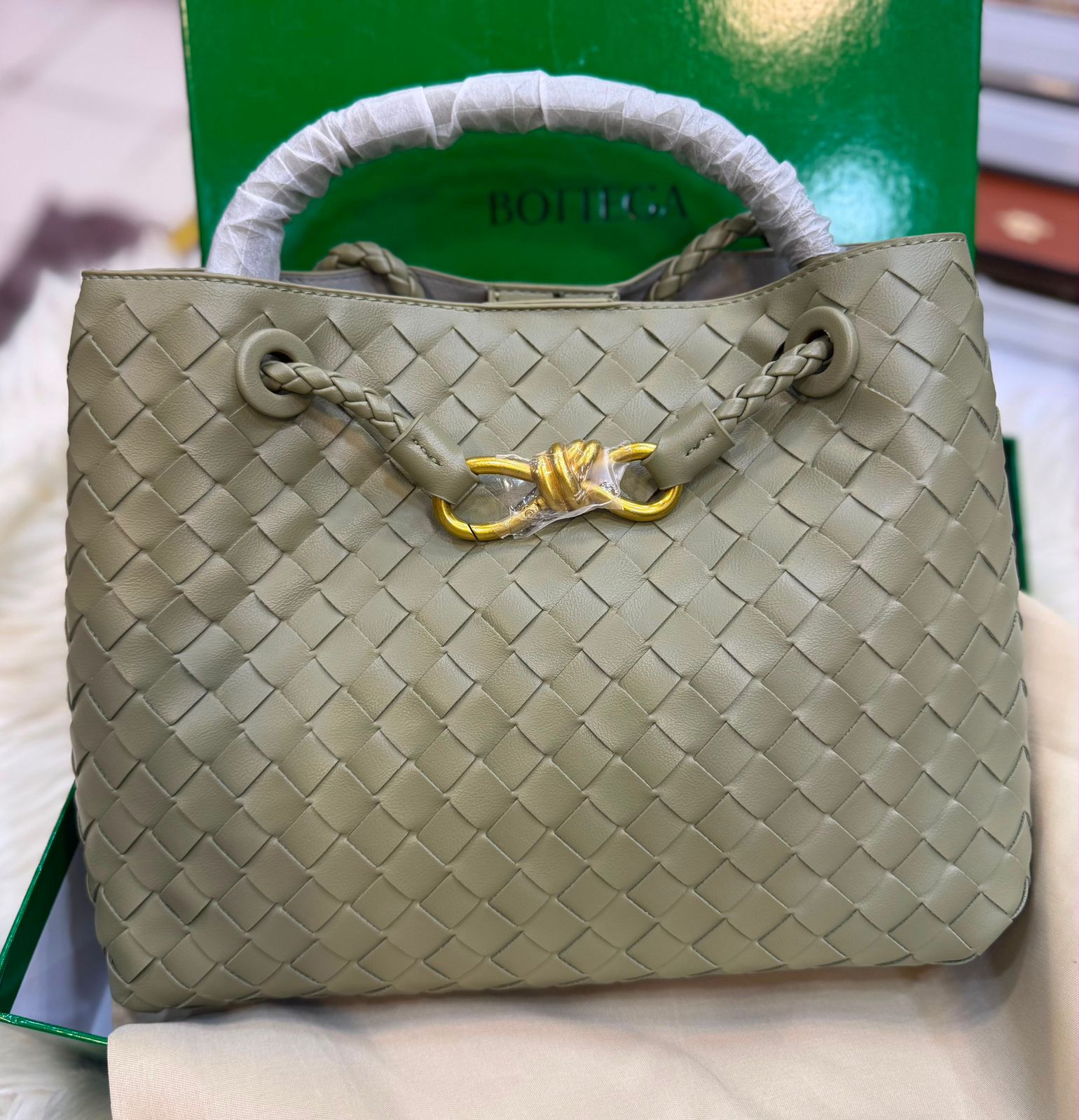 Bottega Veneta Small Andiamo Bag