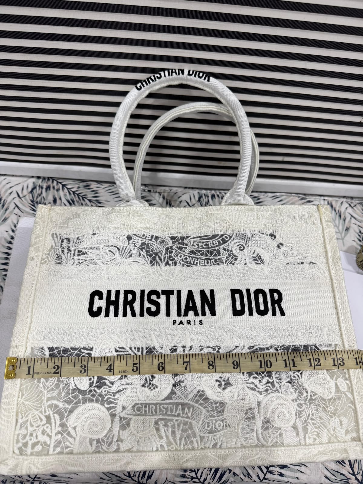 Christian Dior Tote Book Embroidered Premium Quality