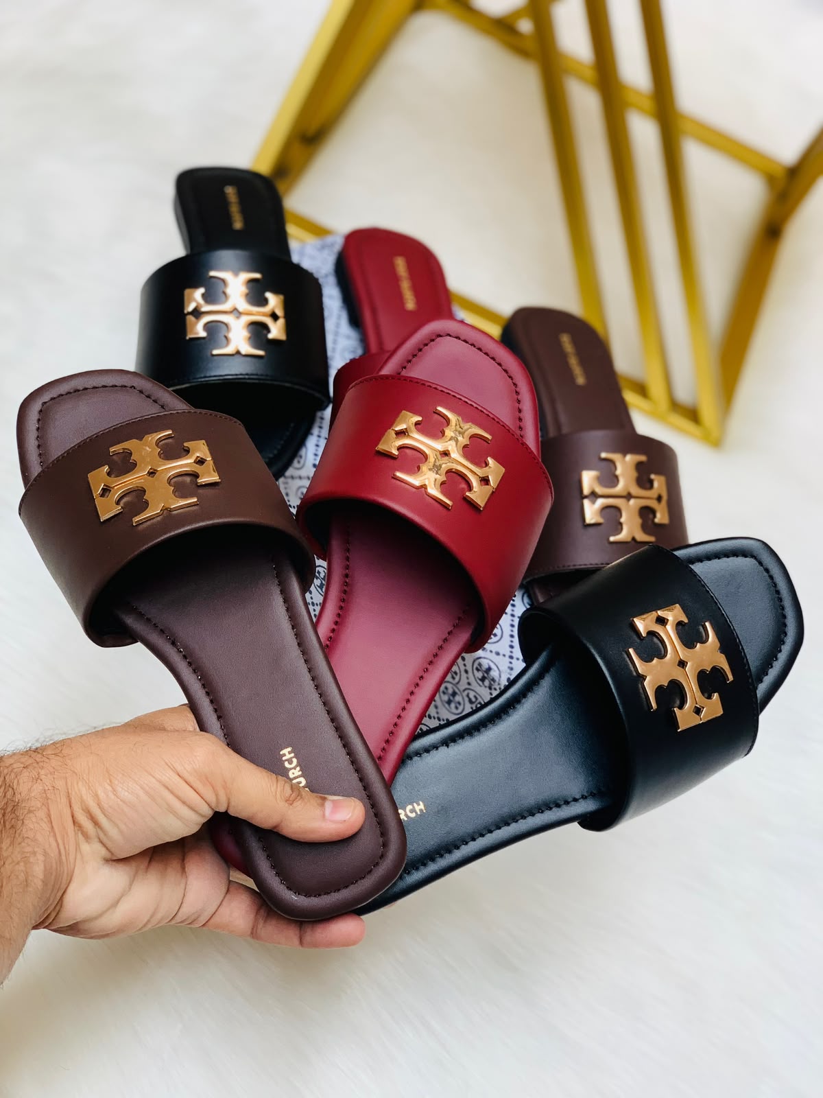 Tory Burch Flat Slippes