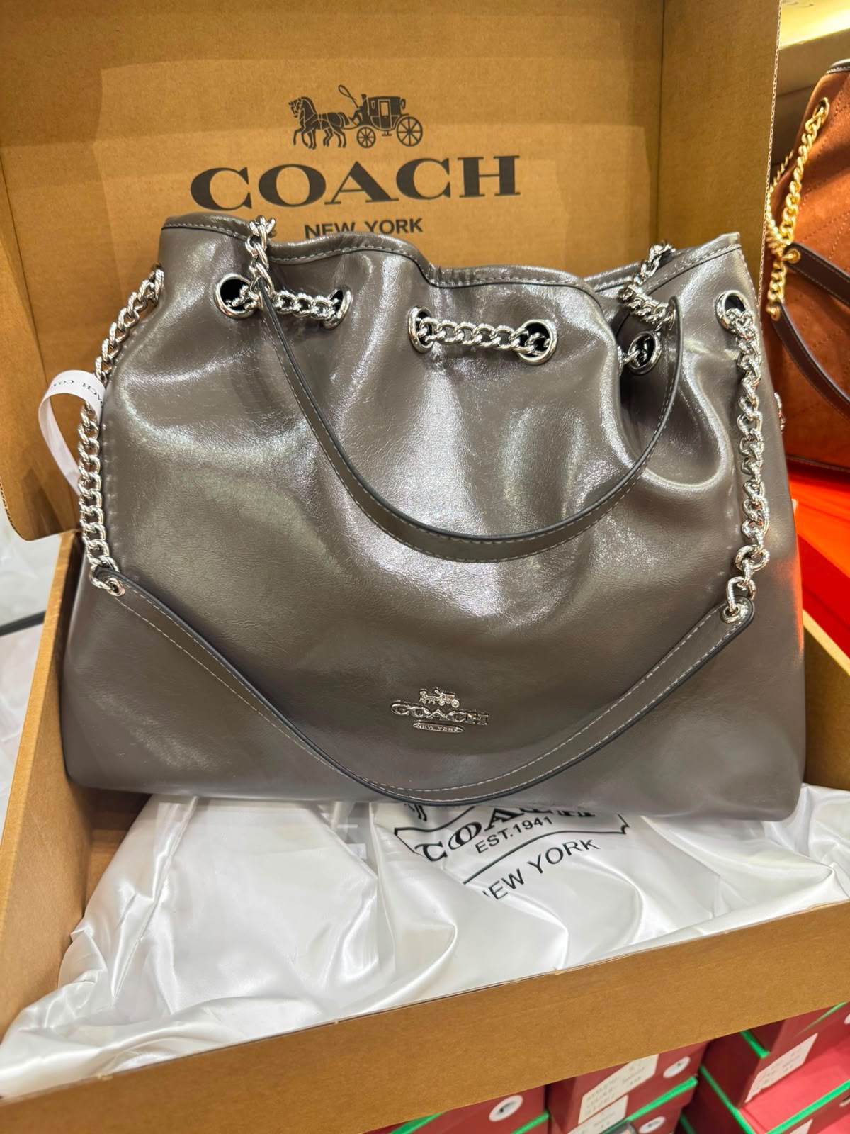 Coach Evelyn Large Shoulder Bag