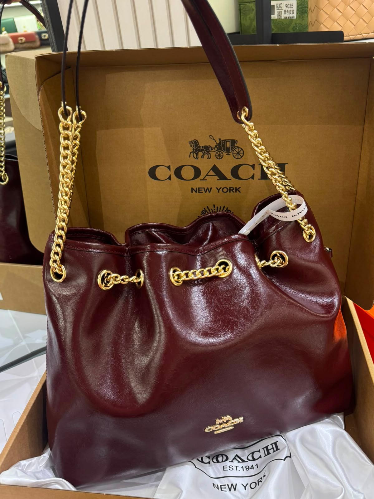 Coach Evelyn Large Shoulder Bag