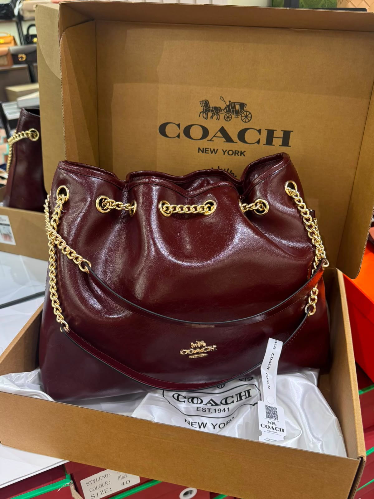 Coach Evelyn Large Shoulder Bag
