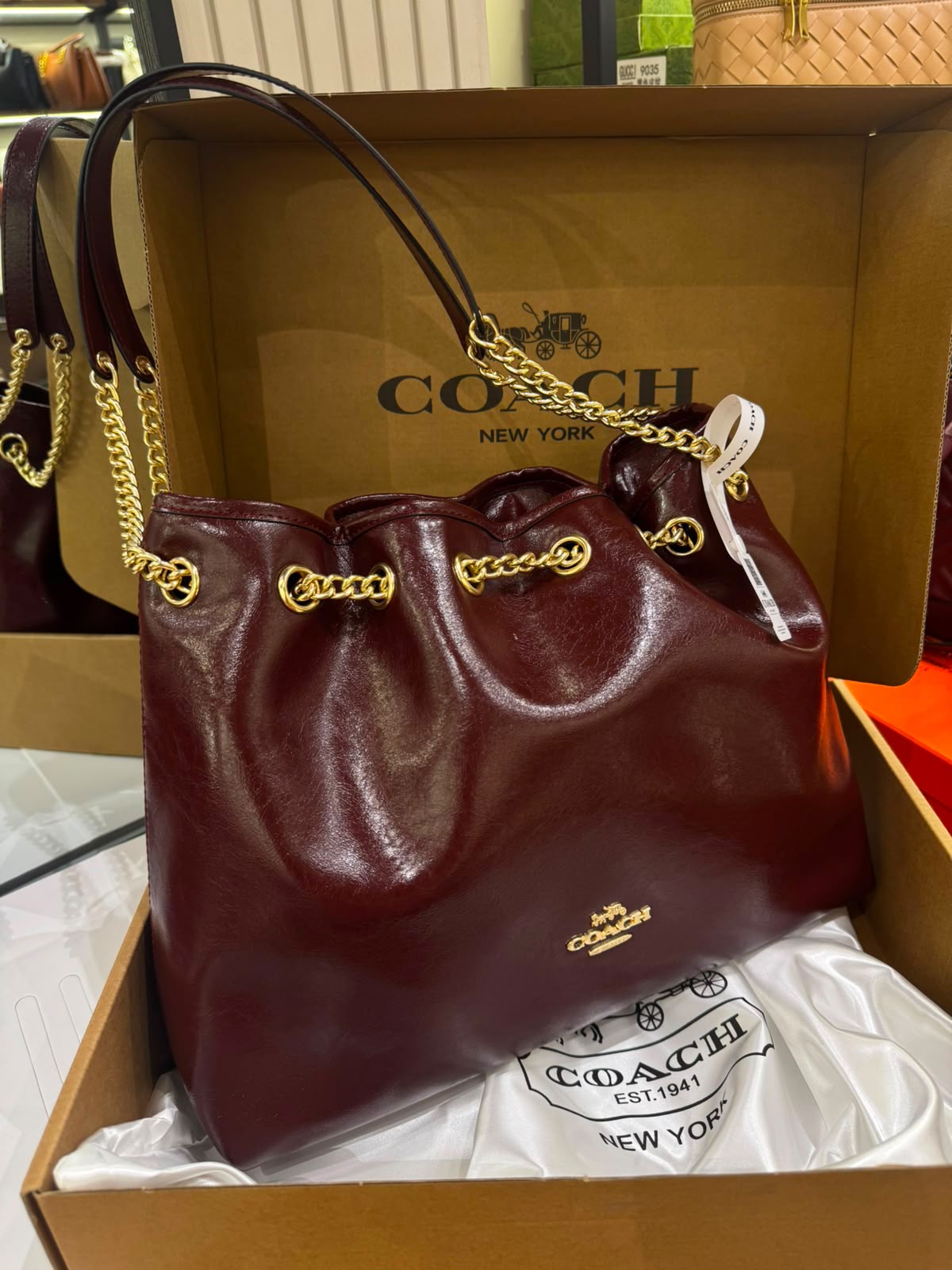 Coach Evelyn Large Shoulder Bag