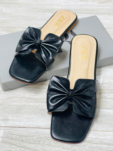 Zara Classic Bow Sandals