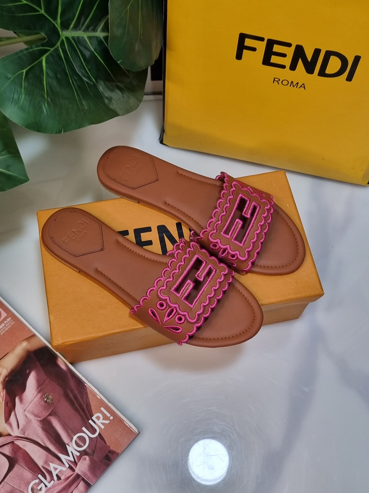 Fendi Signature Flats