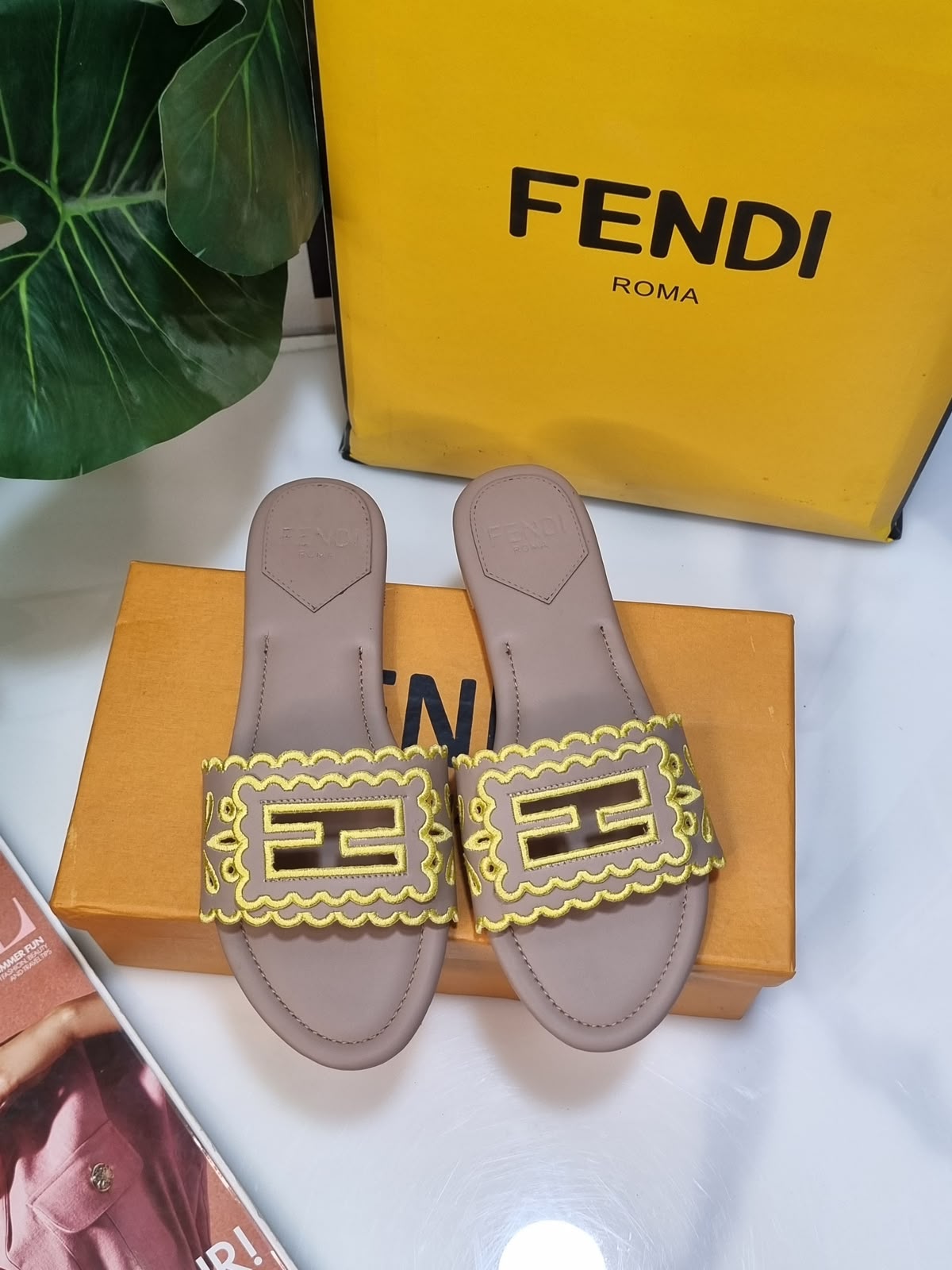 Fendi Signature Flats
