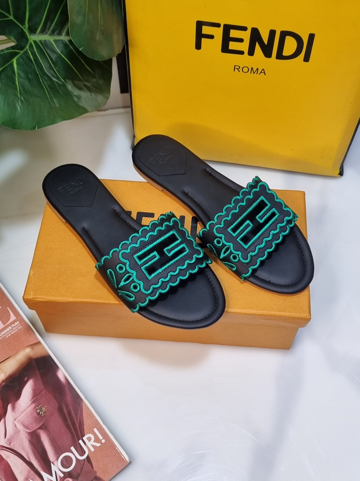 Fendi Signature Flats