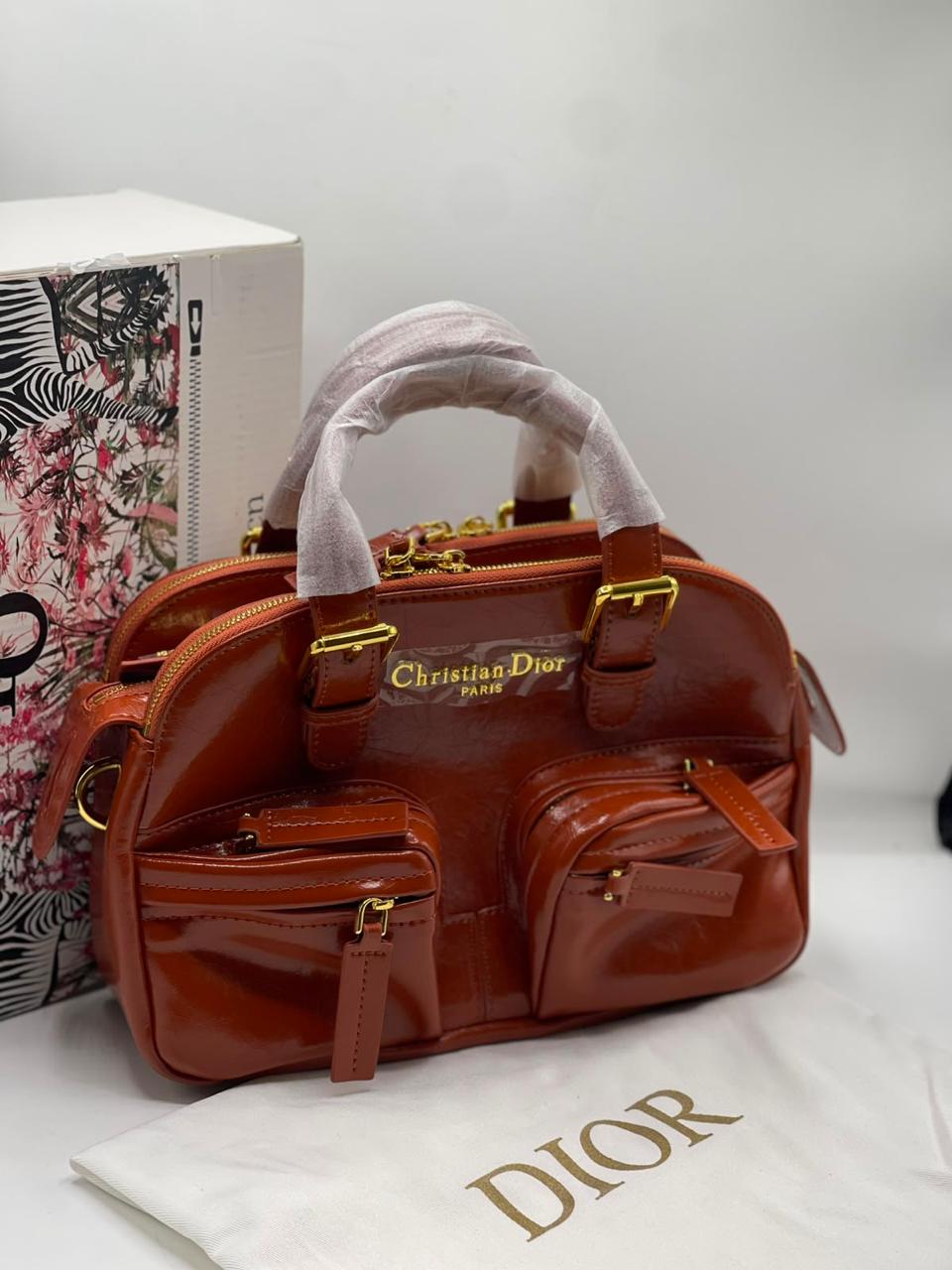 Dior  Grand Tour Bowling Bag