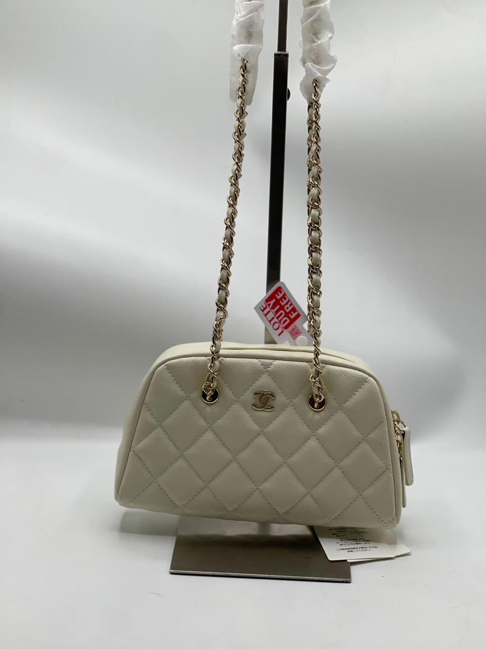 Chanel Small Bowling Black Bag