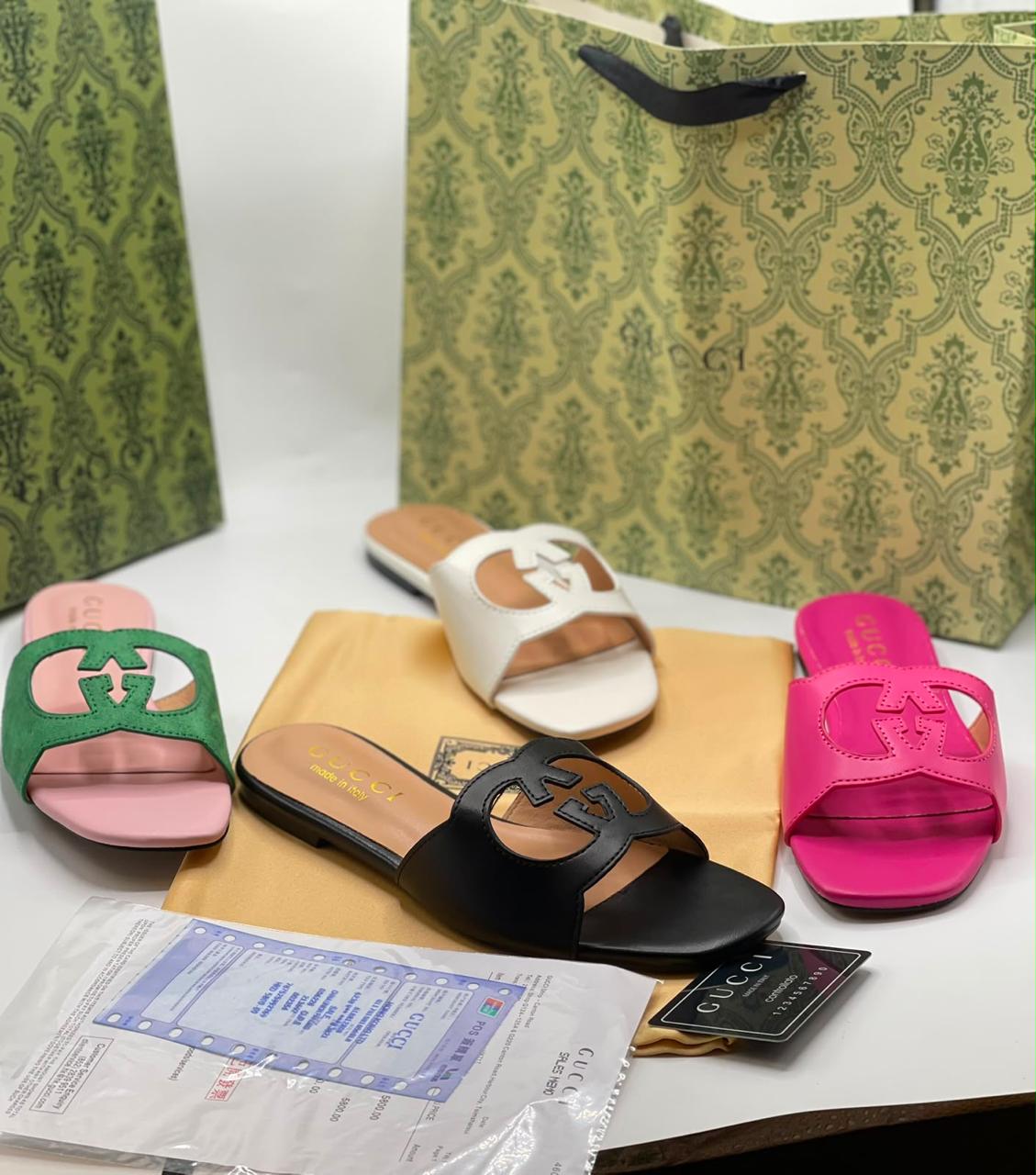 Gucci  Women Interlock Sandals