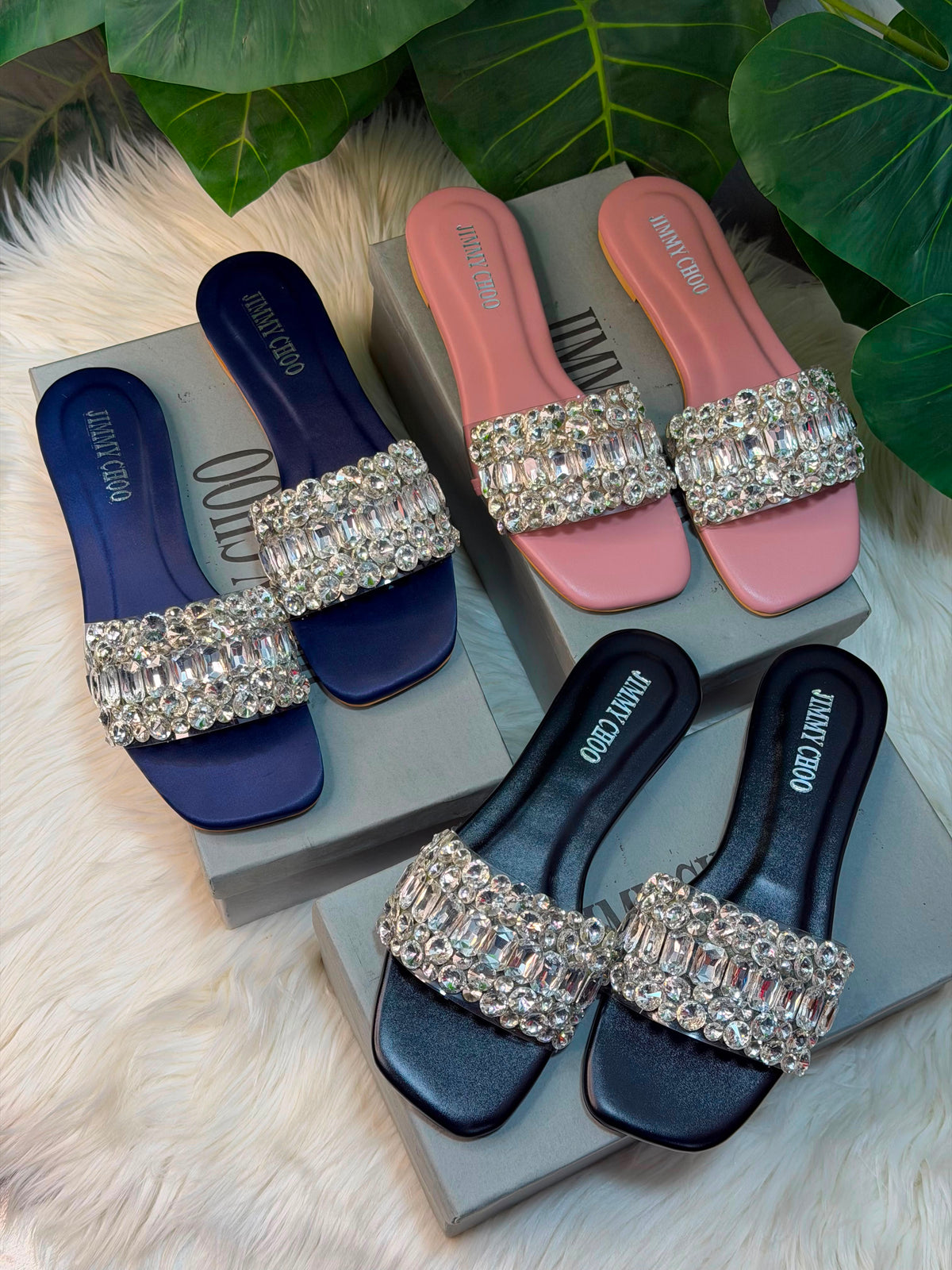 Jimmy Choo Stone Flats