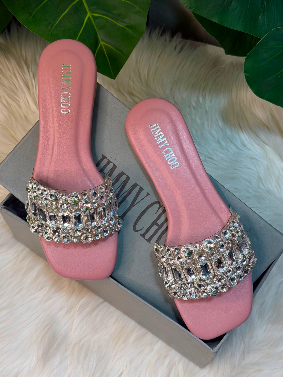 Jimmy Choo Stone Flats