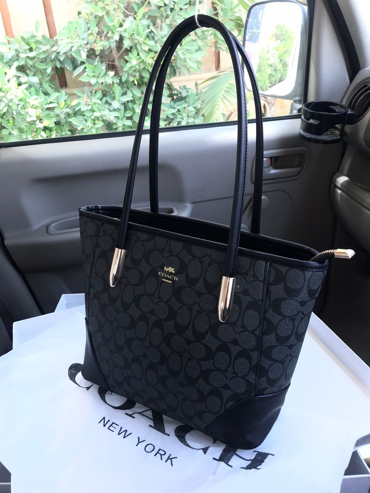 Coach Signature Parker Shoulder Bag