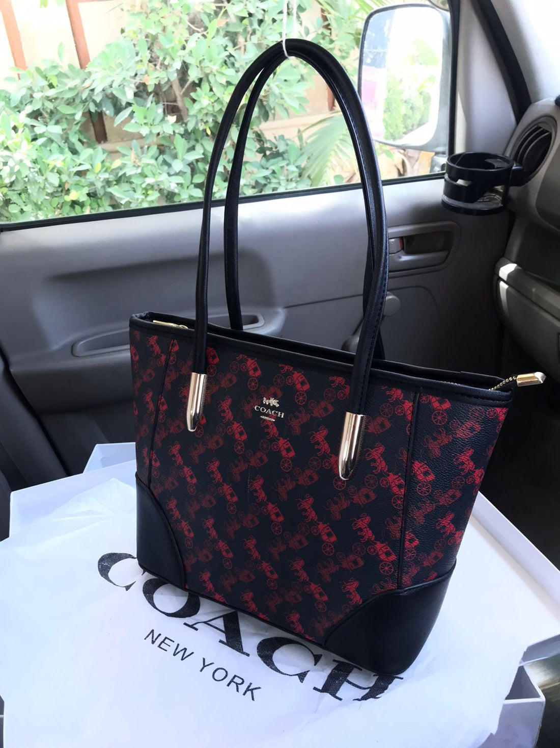 Coach Signature Parker Shoulder Bag