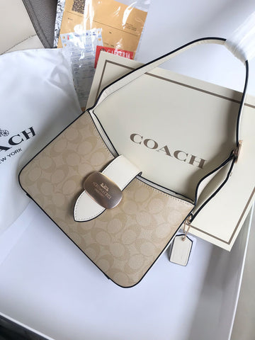 Coach Cowhide Leather Shoulder Bag