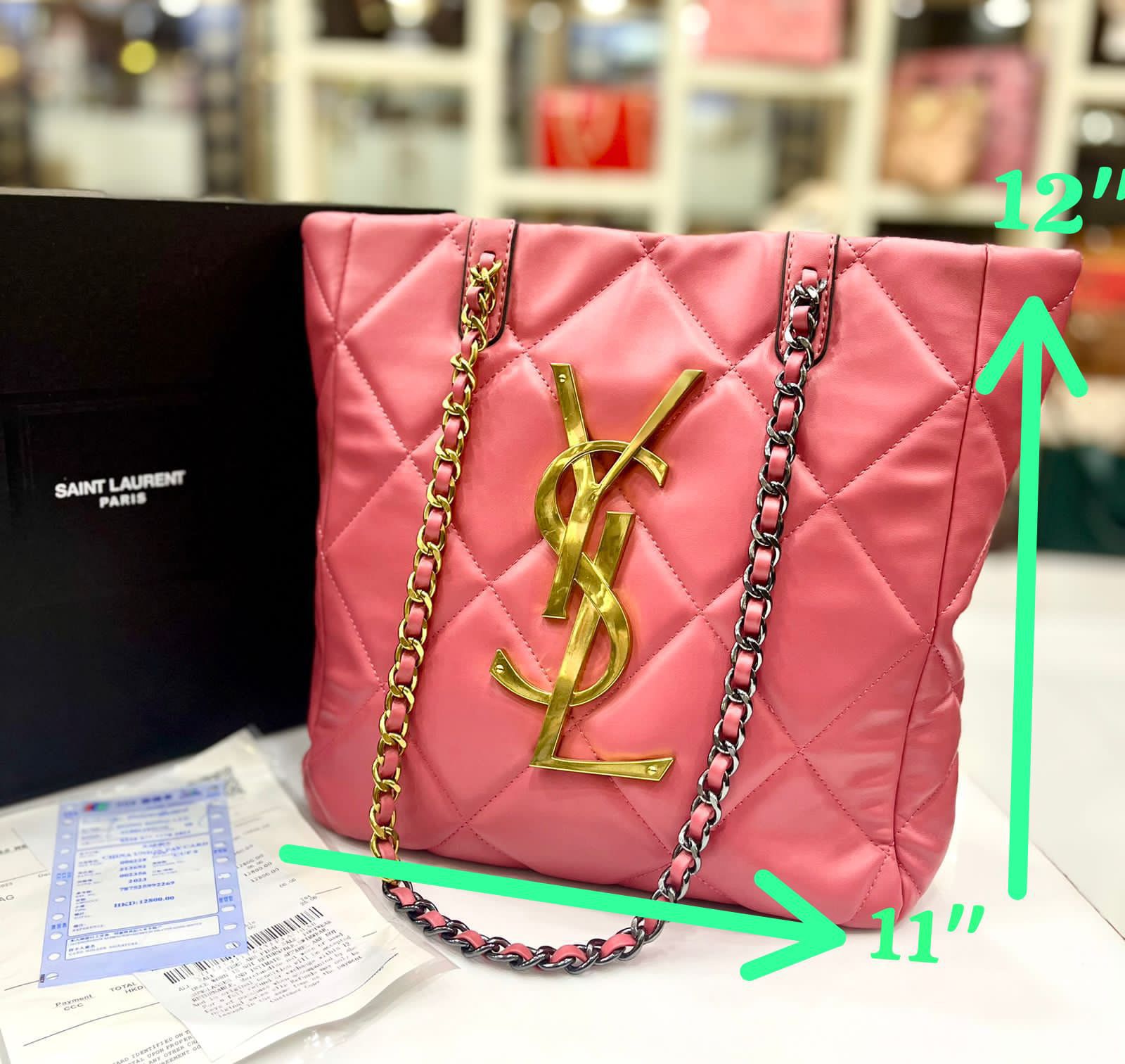 YSL Masters Quilted Chain Handbag