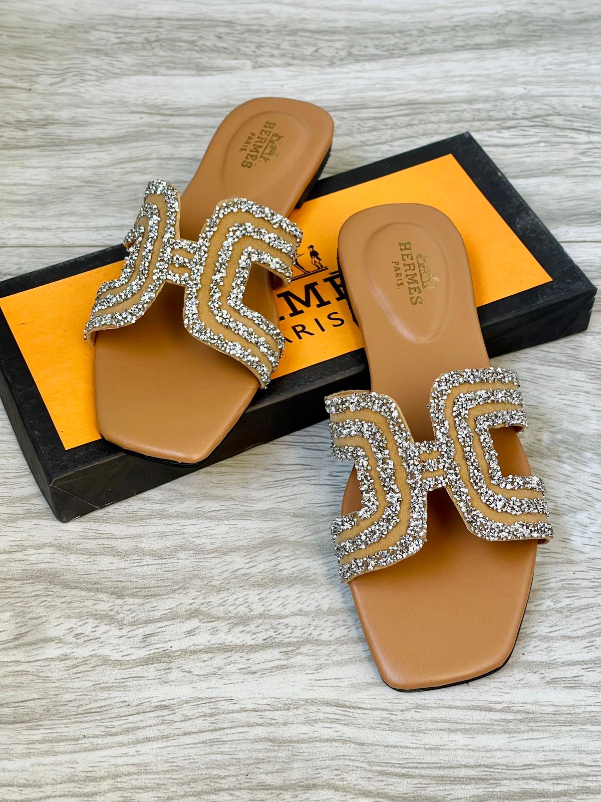 Hermes Oran Sicily Sandals