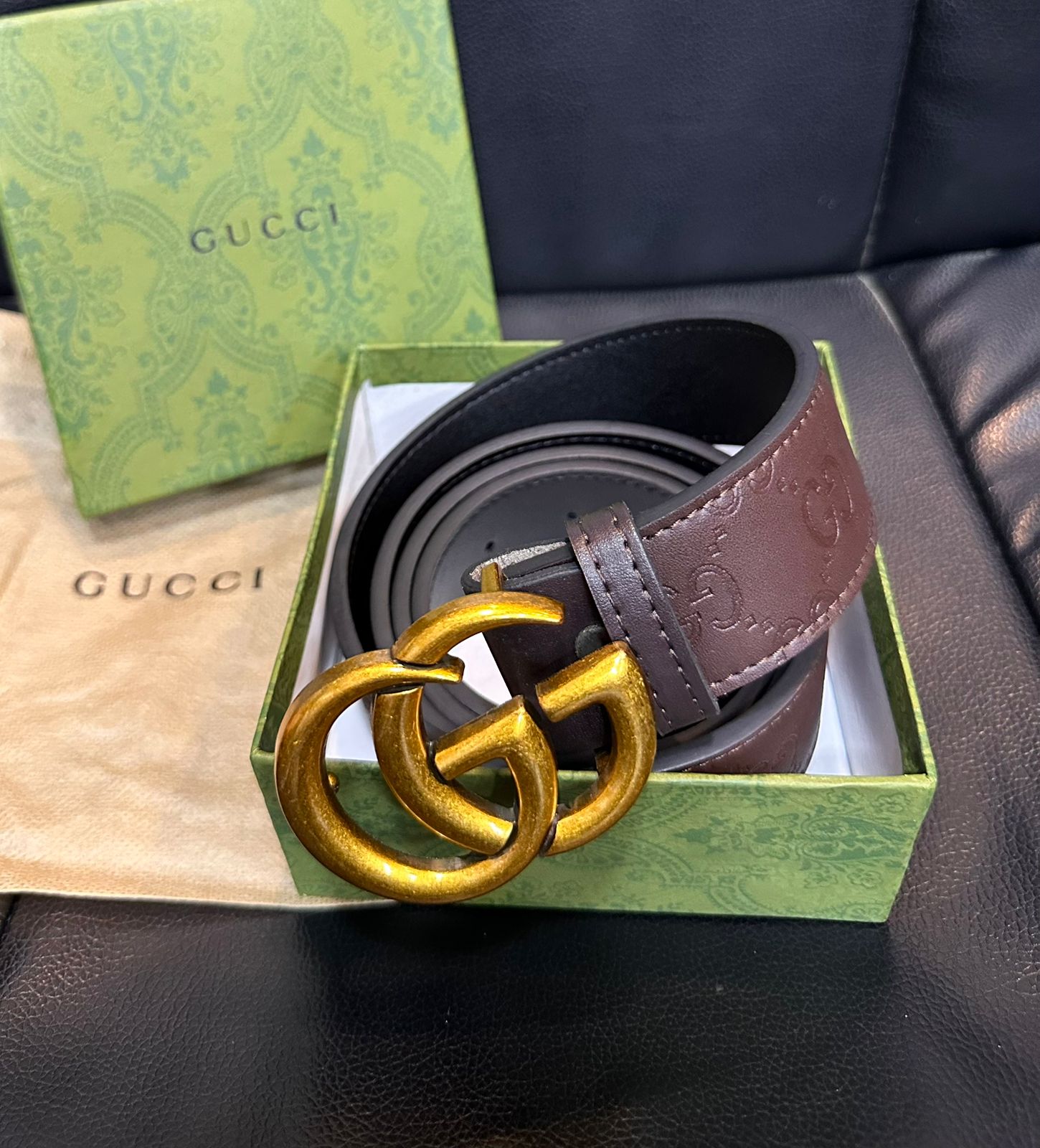 Signature Gg Belt for Men