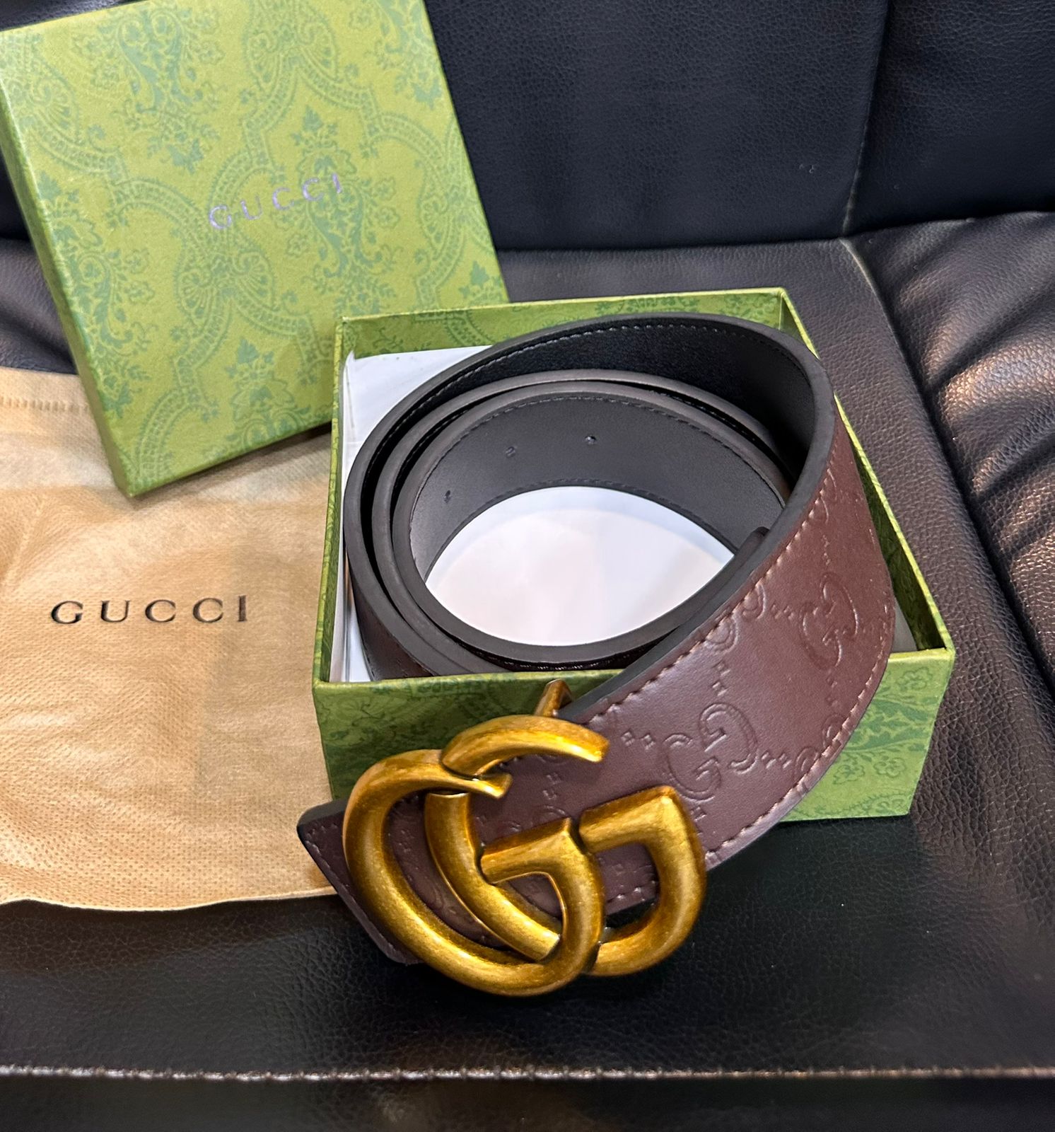 Signature Gg Belt for Men