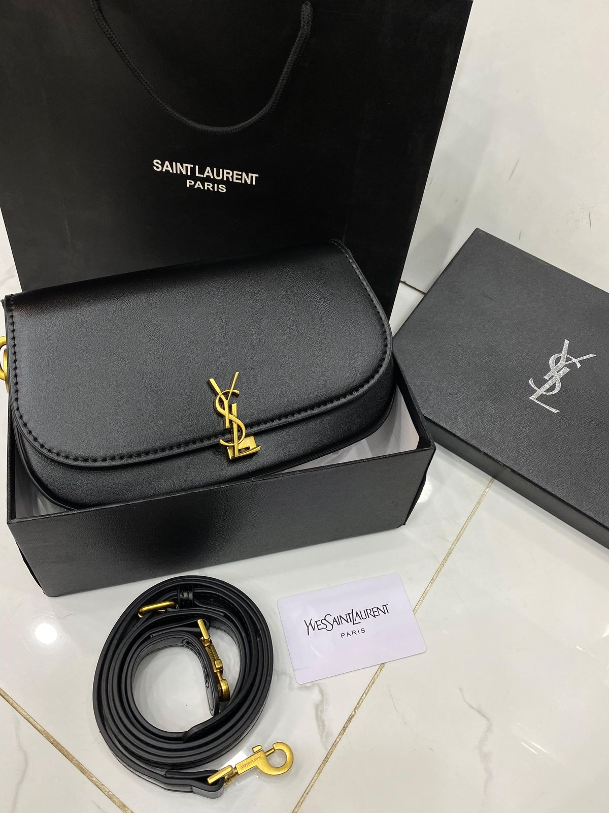 Saint Laurent Quilted Flap Bag