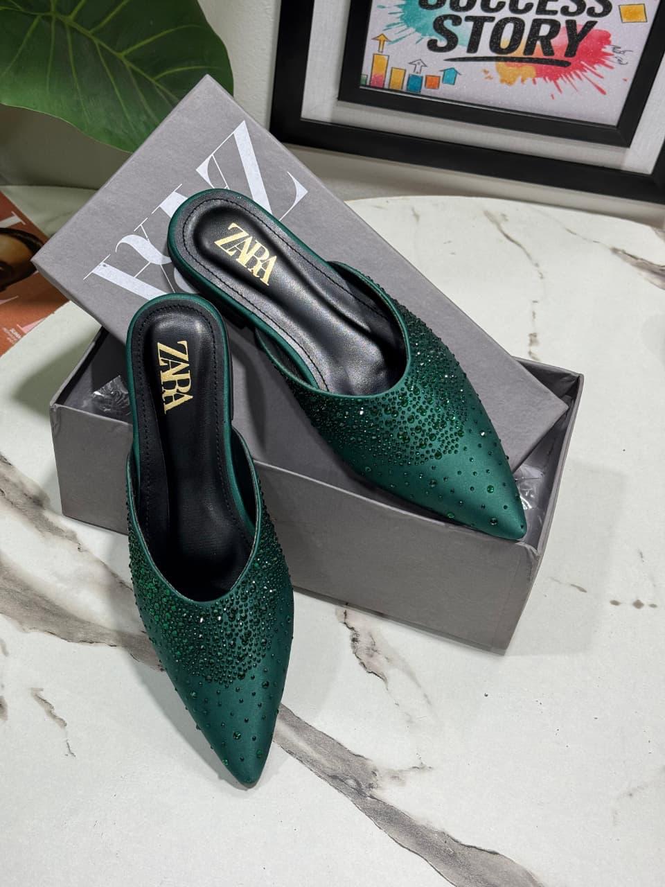 Zara Stone Loafers