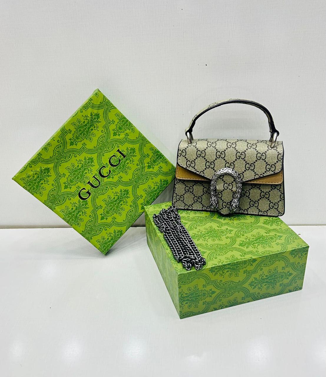 Gucci Top Handle Horseshoe Bag