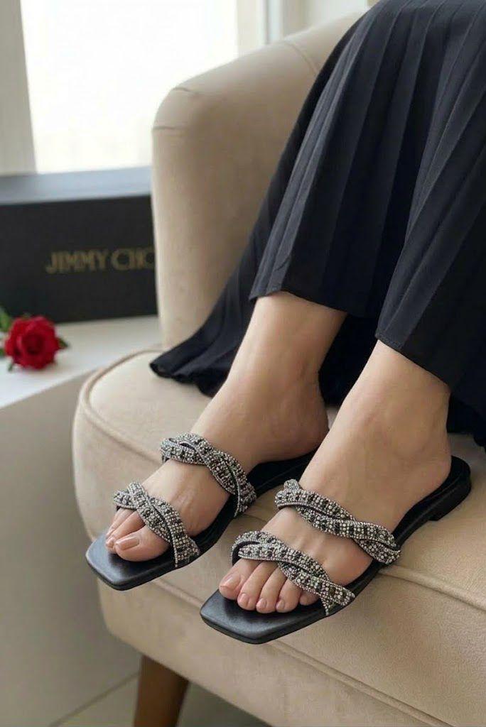 Jimmy Choo Cross Sandals