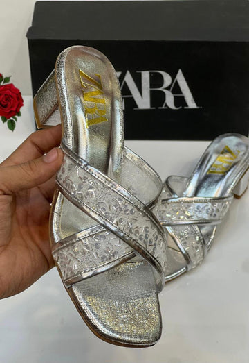 Zara Seq Heels