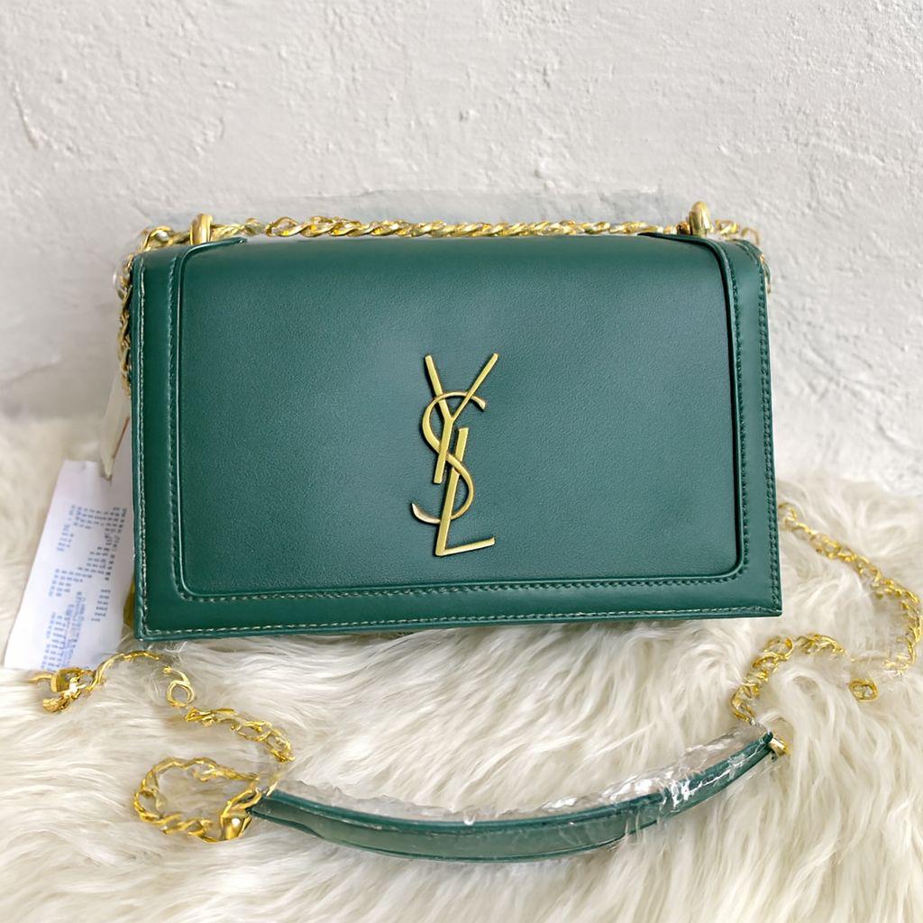 Saint Laurent Sunset Medium Fox Bag