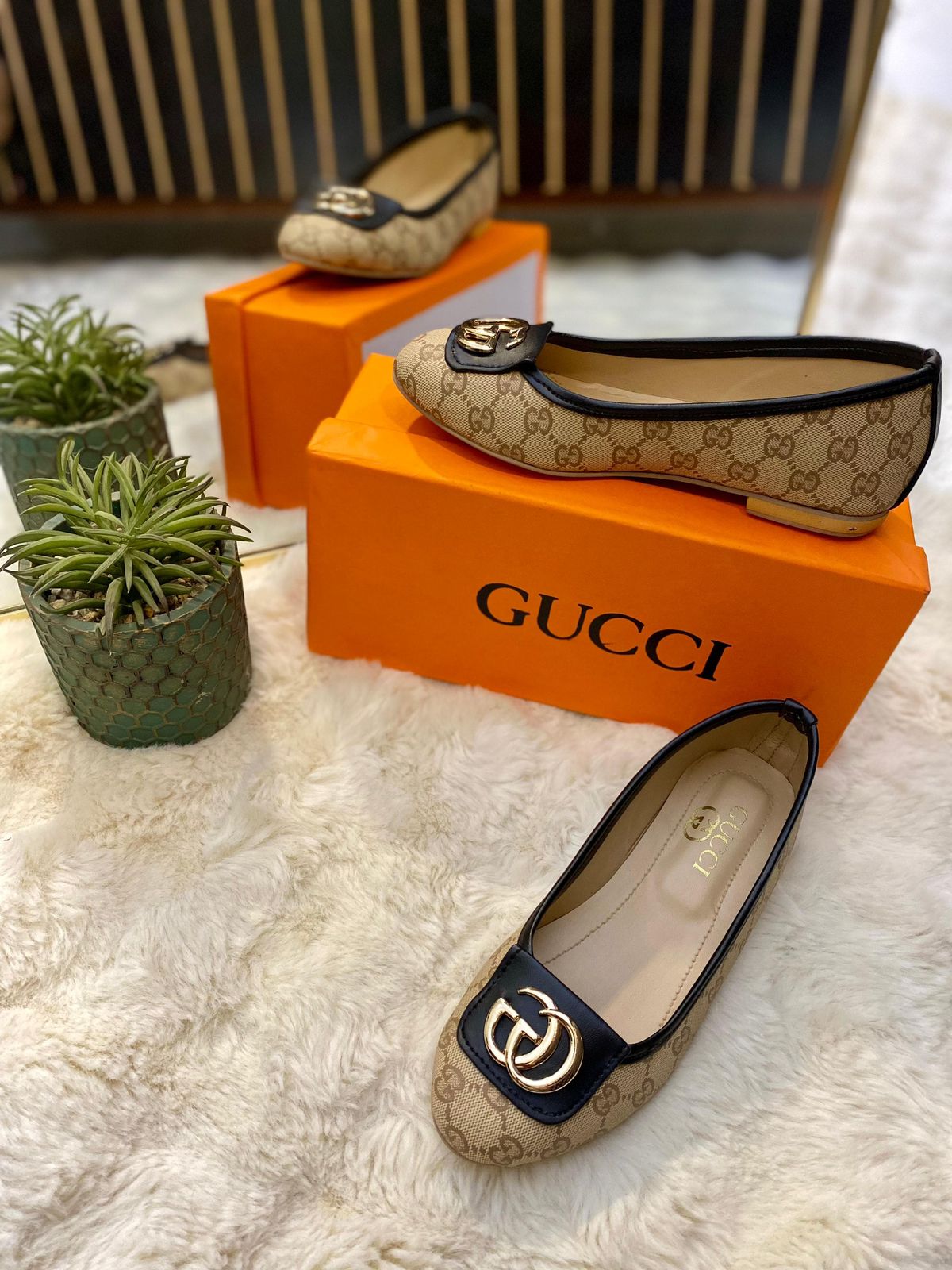 Gucci Timeless Ballet Pumps