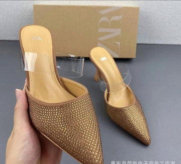 Zara Strisie Heels