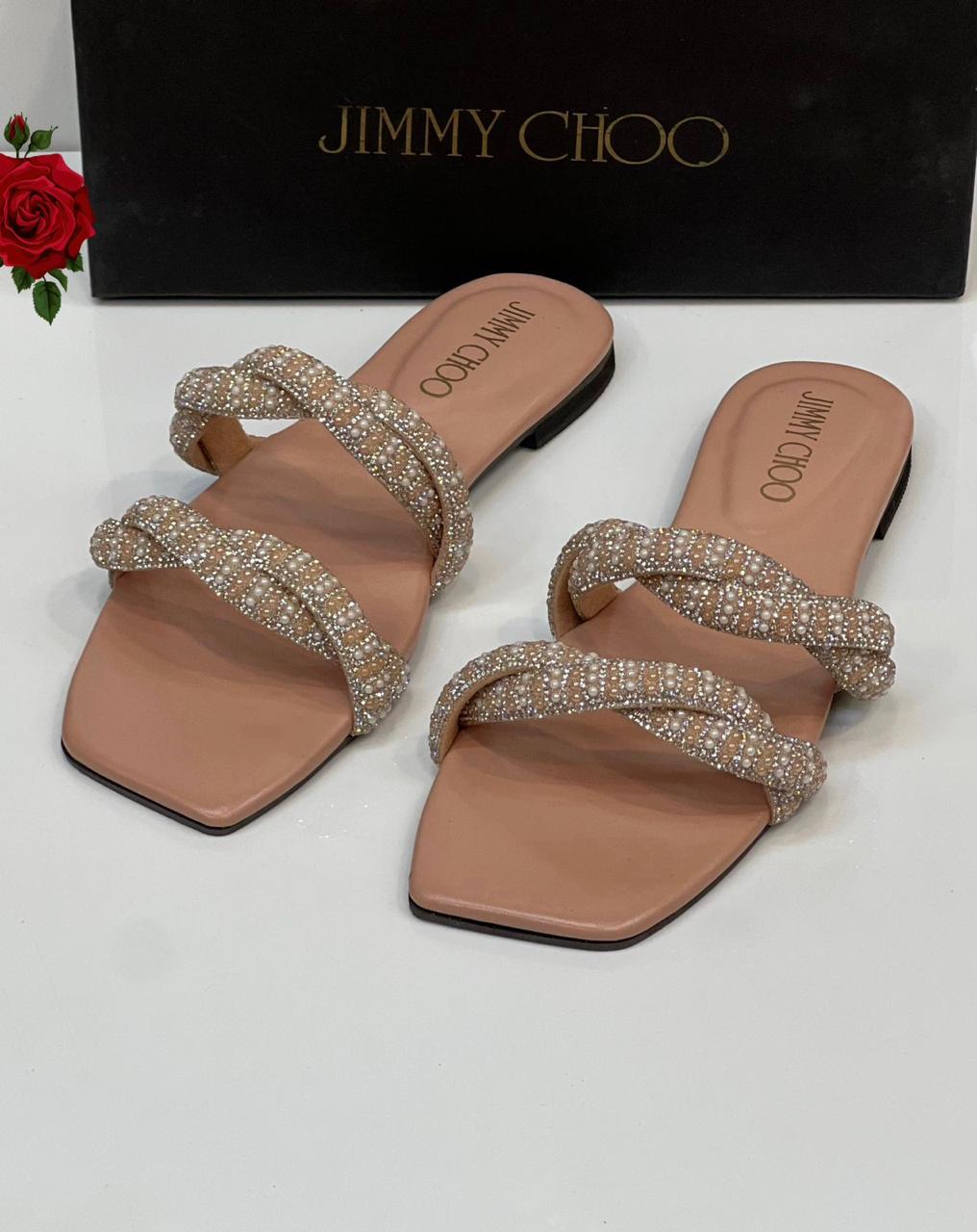 Jimmy Choo Cross Sandals