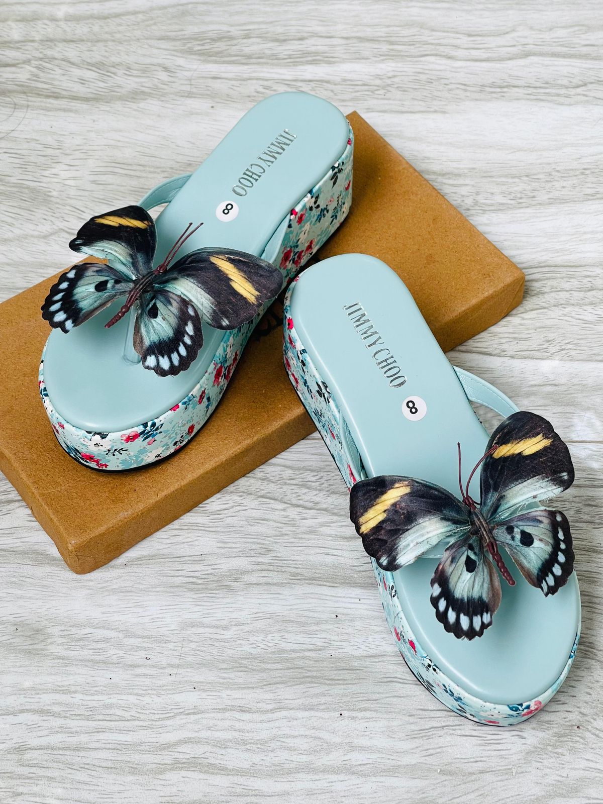 Jimmy Choo Butterfly Wedges