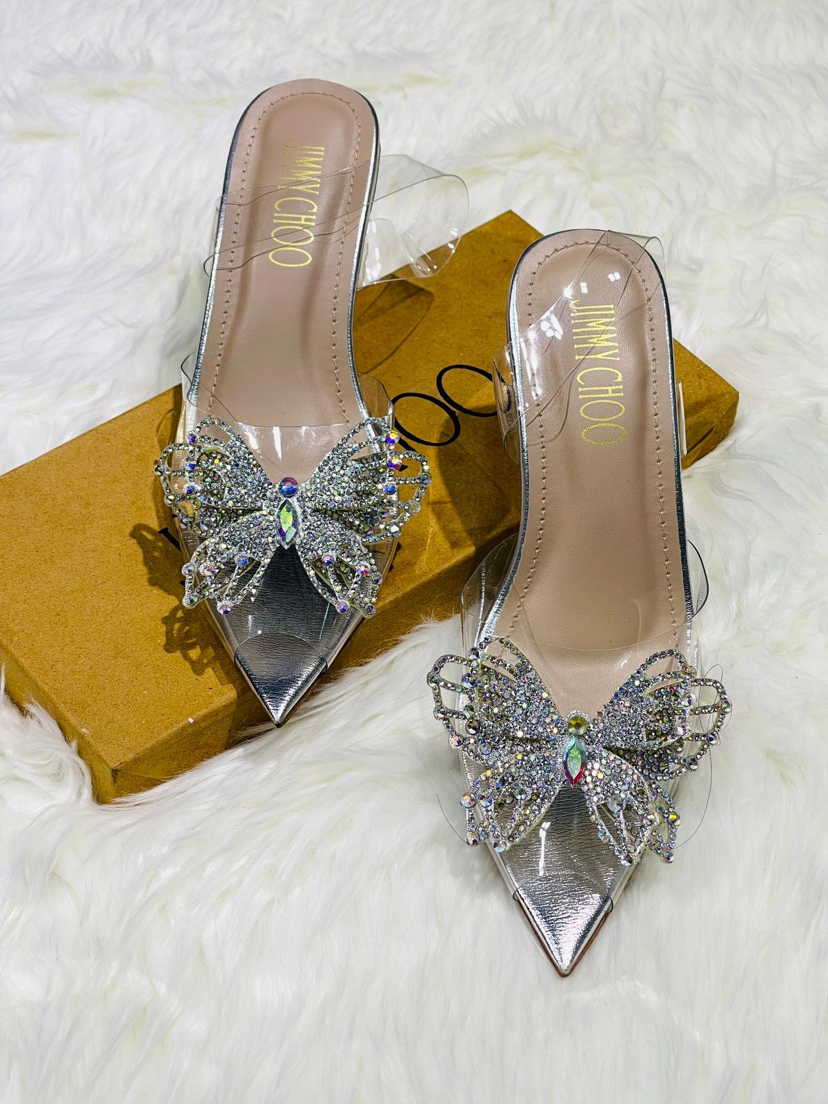 Zara Butterfly Signature Mina Heels