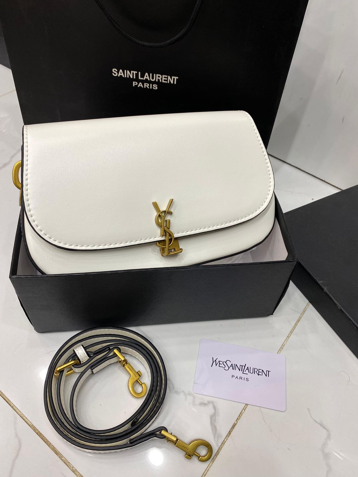 Saint Laurent Quilted Flap Bag